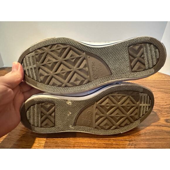 Converse Chuck Taylor All Star Low White Sneakers 3.5M 5.5W - Classic Canvas - Picture 7 of 10